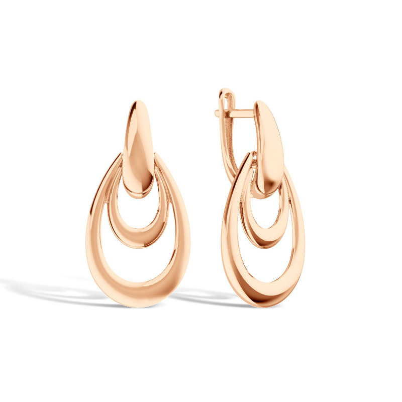 Золотые серьги