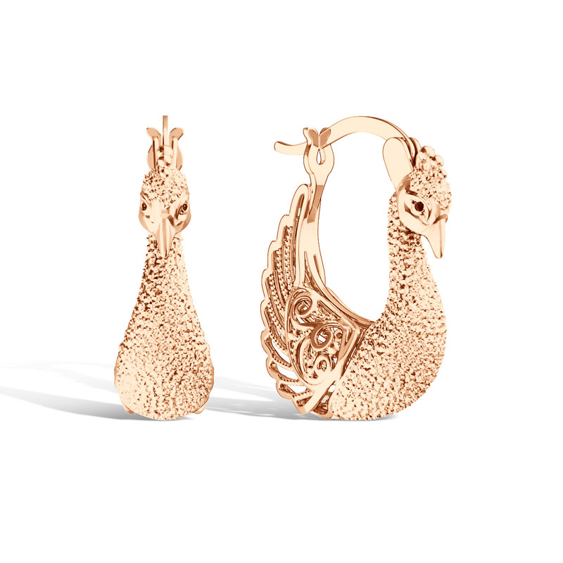 Золотые серьги