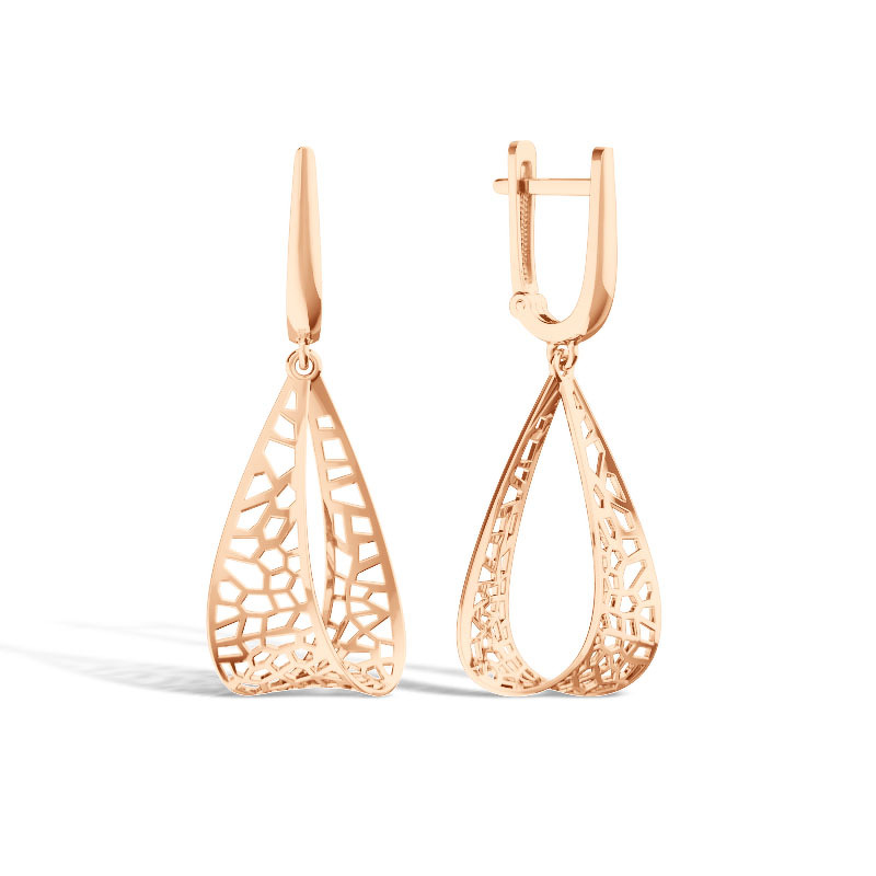 Золотые серьги