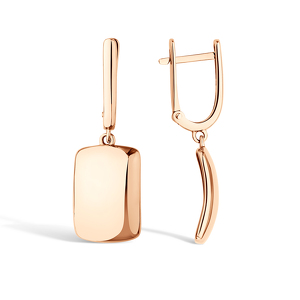 Золотые серьги