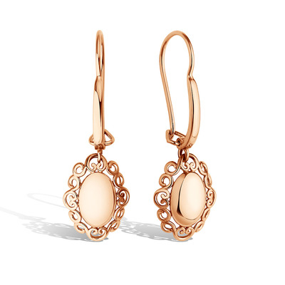 Золотые серьги «Версаль»