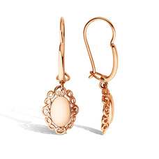 Золотые серьги «Версаль»