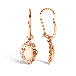 Золотые серьги «Версаль»