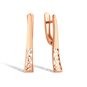 Золотые серьги