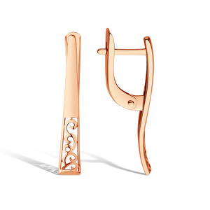 Золотые серьги