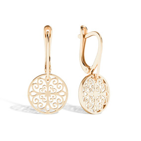 Золотые серьги