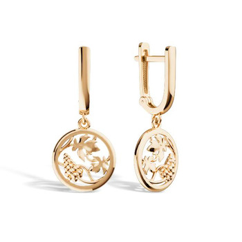 Золотые серьги