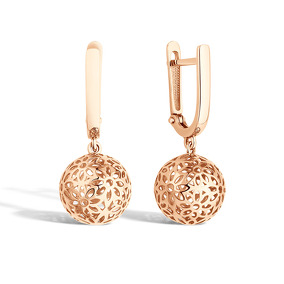 Золотые серьги