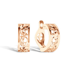 Серьги из золота 21-1900