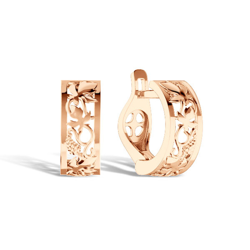 Серьги из золота