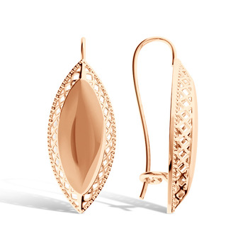 Золотые серьги