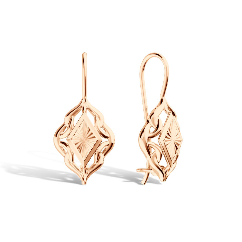 Золотые серьги