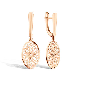 Золотые серьги