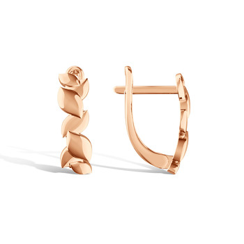 Золотые серьги