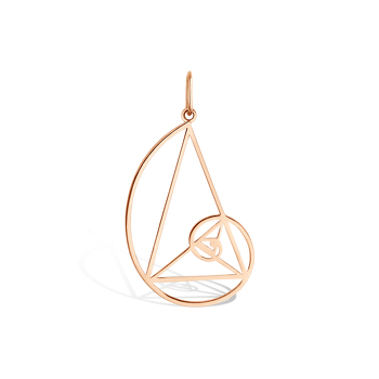 Золотая подвеска