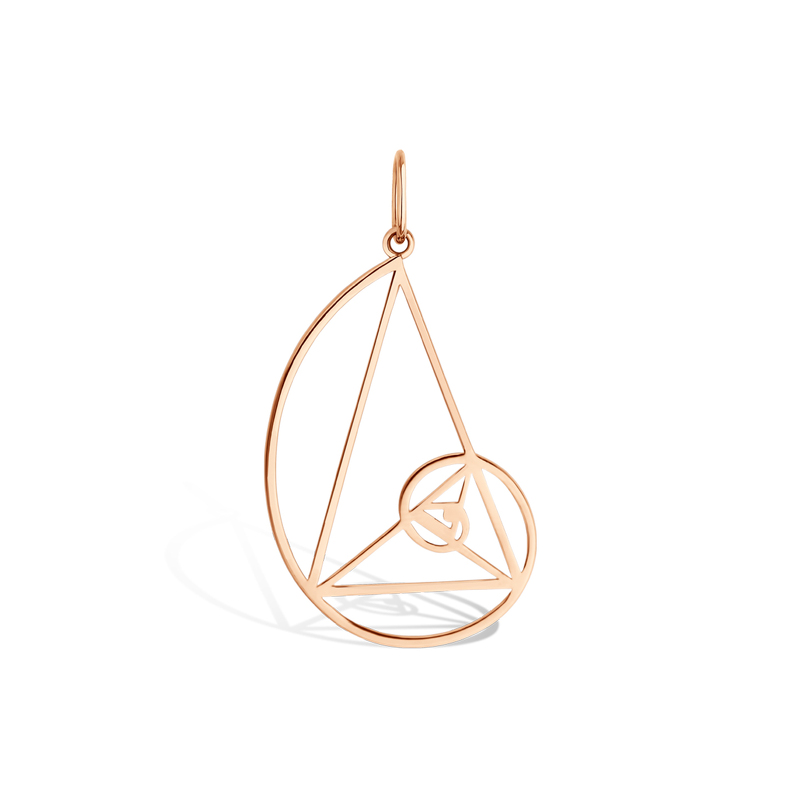 Золотая подвеска