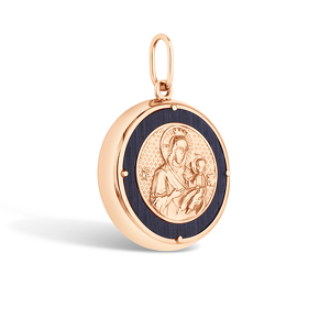 Золотая подвеска с грабом