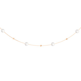 Золотое колье с жемчугом