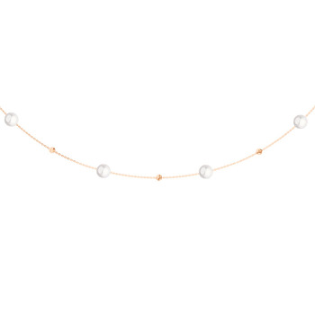 Золотое колье с жемчугом