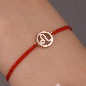 Золотой браслет «Лев»