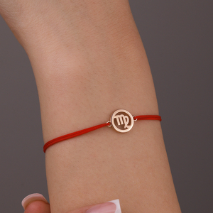 Золотой браслет «Дева»