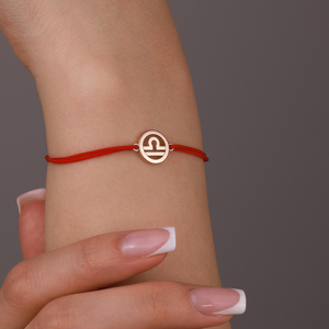 Золотой браслет «Весы»