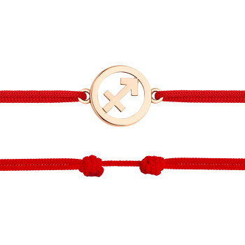 Золотой браслет «Стрелец»