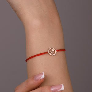 Золотой браслет «Стрелец»