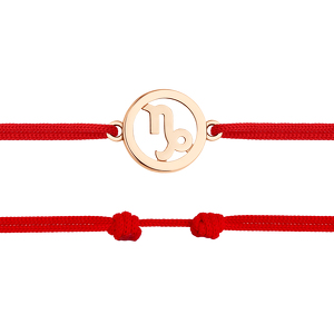 Золотой браслет «Козерог»