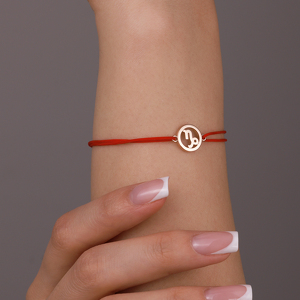 Золотой браслет «Козерог»