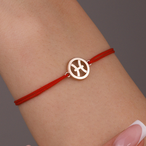 Золотой браслет «Рыбы»