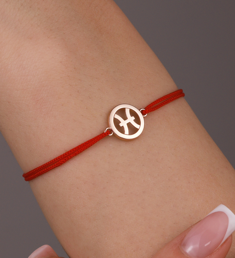 Золотой браслет «Рыбы»