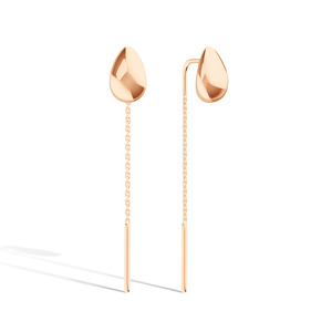 Золотые серьги-продевки