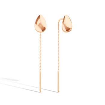 Золотые серьги-продевки