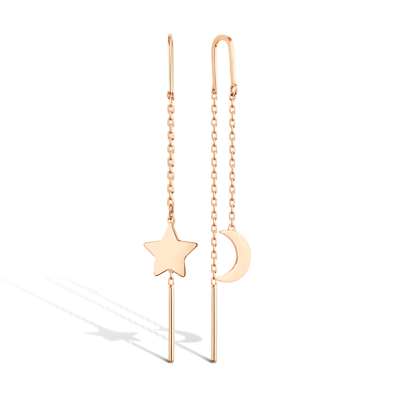 Золотые серьги