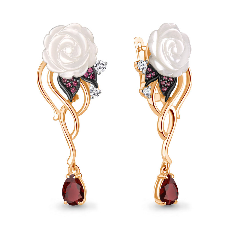 Серебряные серьги