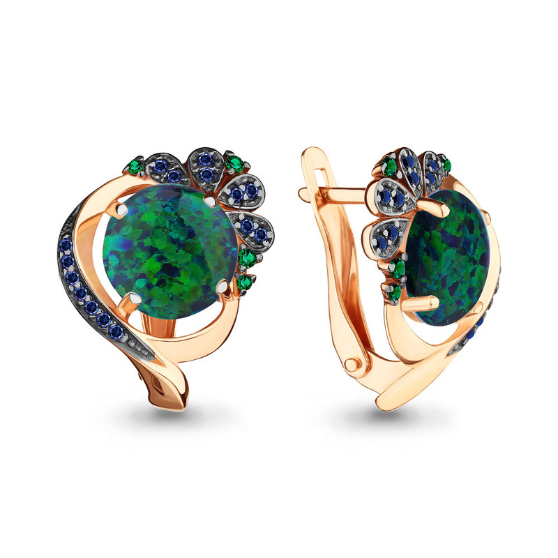 Серебряные серьги