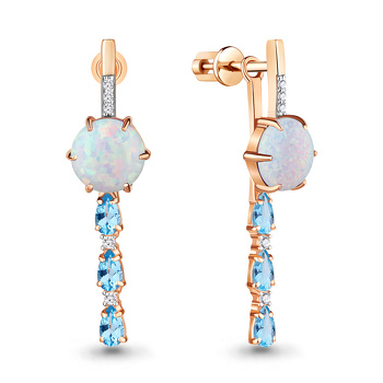 Серебряные серьги