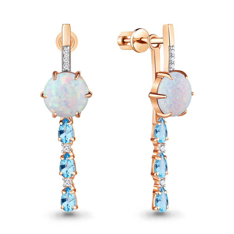 Серебряные серьги