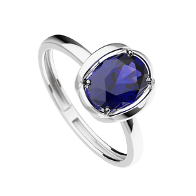 Золотое кольцо с сапфиром