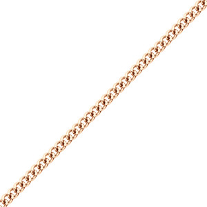 Золотая цепь «Панцирь» с алмазной огранкой