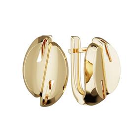 Золотые серьги