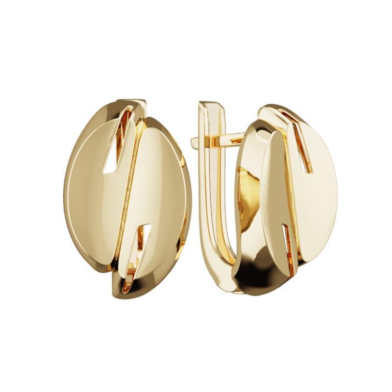 Золотые серьги