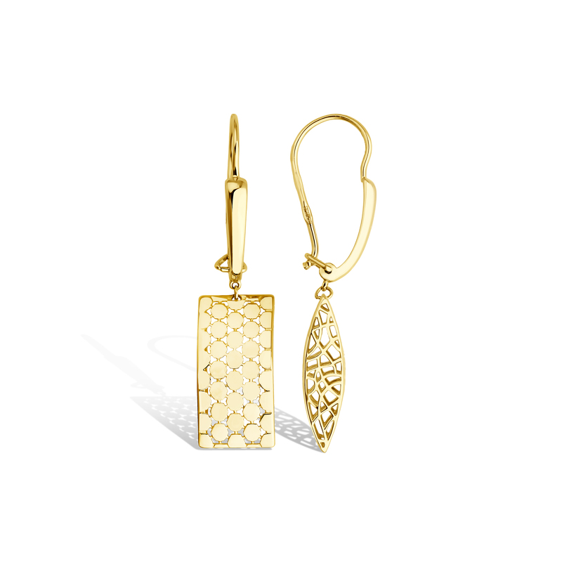 Золотые серьги