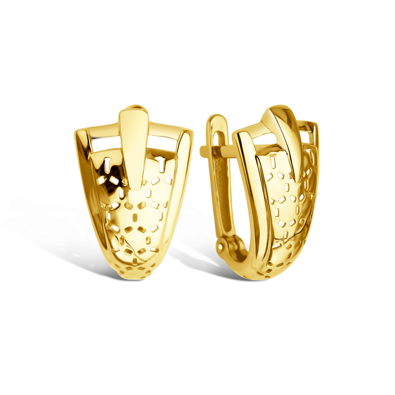 Золотые серьги