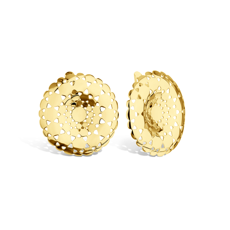 Золотые серьги