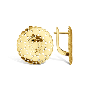 Золотые серьги