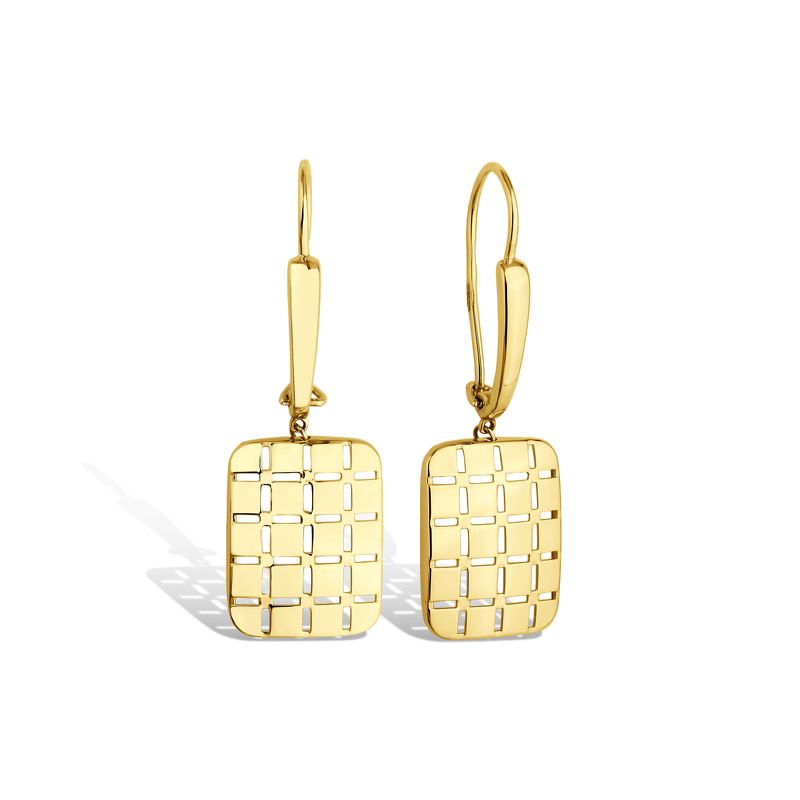 Золотые серьги