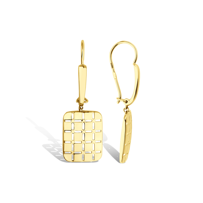 Золотые серьги