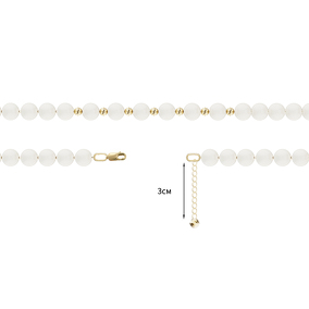 Золотой браслет с жемчугом